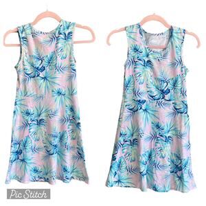 Wonder Nation Girl's Sz L (10-12 ) Pastel Floral Print Dress